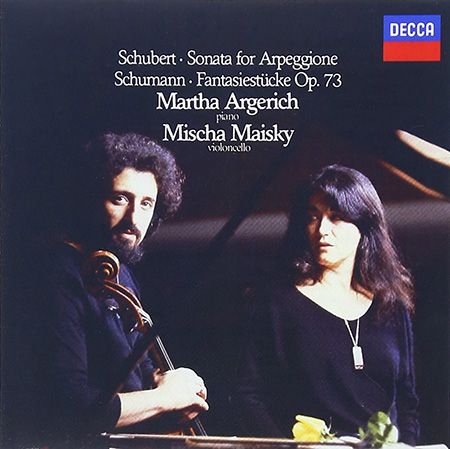 ミッシャ・マイスキーのチェロとマルタ・アルゲリッチのピアノによるシューベルト